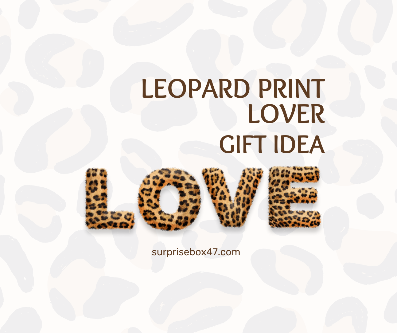 LEOPARD PRINT LOVER