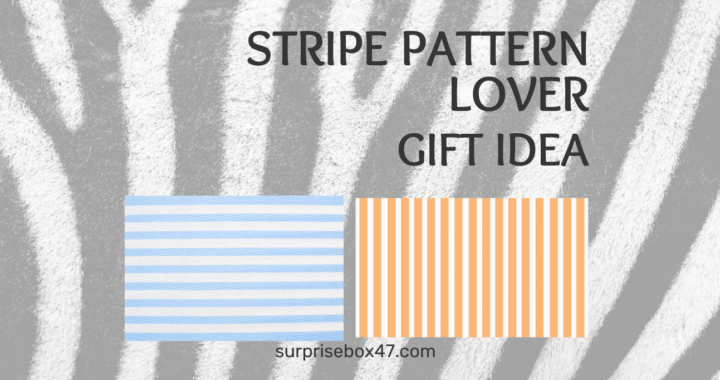 Stylish and Unique Gift Ideas for Stripe Pattern Lovers