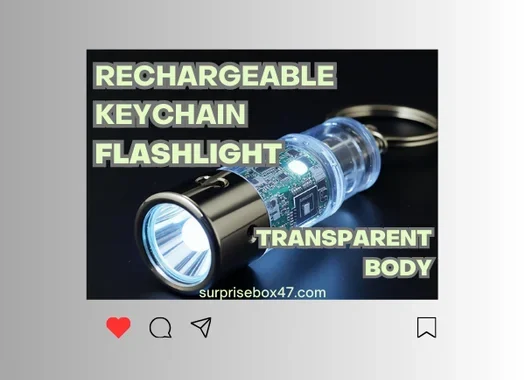Keychain Flashlight: Designs You Can See Through – And Love