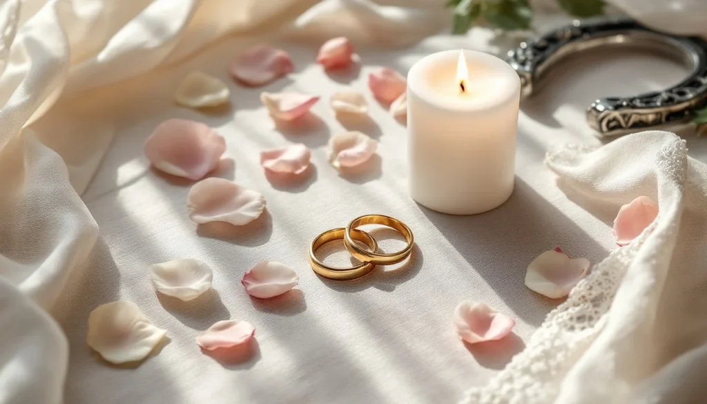 rose candles