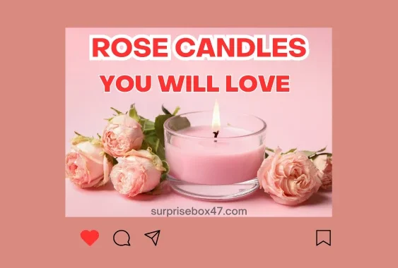 Add a Touch of Elegance with These Beautiful Rose Candles
