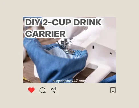 DIY Drink Carrier Bag Inspired by Taiwan’s Love for Tea