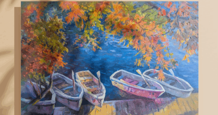 Stunning Wall Art: Authentic Oil Paintings – Scenery Collection1